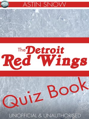 cover image of The Detroit Redwings Quiz Book